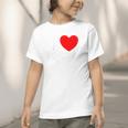 I Love Recess Red Heart Back To School Kids Recess Graphic Toddler T-Shirt