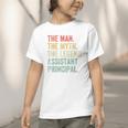 Man Myth The Legend Assistant Principal Dad Back To School Graphic Toddler T-Shirt Man Myth The Legend Assistant Principal Dad Back To School Graphic Toddler T-Shirt