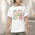 Math Coach In My Back To School Era Women Groovy Graphic Toddler T-Shirt Math Coach In My Back To School Era Women Groovy Graphic Toddler T-Shirt