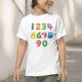 Monster Numbers Learning Cute Numbers 0-9 Back To School Graphic Toddler T-Shirt Monster Numbers Learning Cute Numbers 0-9 Back To School Graphic Toddler T-Shirt