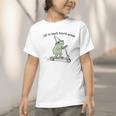 Off To Teach Fourth Grade Froggy Cute Frog Back To School Graphic Toddler T-Shirt