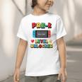Pre-K Level Unlocked Back To School Video Game Graphic Toddler T-Shirt Pre-K Level Unlocked Back To School Video Game Graphic Toddler T-Shirt