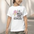 Preschool Little Miss Back To School Girls Kids Preschool Graphic Toddler T-Shirt Preschool Little Miss Back To School Girls Kids Preschool Graphic Toddler T-Shirt