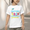 Proud Brother Of 2026 Kindergarten Graduate Back To School Graphic Toddler T-Shirt Proud Brother Of 2026 Kindergarten Graduate Back To School Graphic Toddler T-Shirt