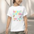 Ready For Kindergarten But Is It Ready For Me Back To School Graphic Toddler T-Shirt