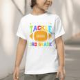 Ready To Tackle 3rd Grade Back To School Kids Football Graphic Toddler T-Shirt