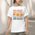 Retro 3rd Grade Daisy Colorful Back To School Third Grade Graphic Toddler T-Shirt Retro 3rd Grade Daisy Colorful Back To School Third Grade Graphic Toddler T-Shirt