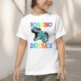 Roaring Into 2Nd Grade DinosaurRex Back To School Graphic Toddler T-Shirt Roaring Into 2Nd Grade DinosaurRex Back To School Graphic Toddler T-Shirt