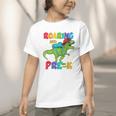 Roaring Into Pre-K Preschool Dinosaur Back To School Graphic Toddler T-Shirt