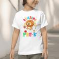 Roaring Into Pre-Kindergarten Lion Pre K Back To School Graphic Toddler T-Shirt