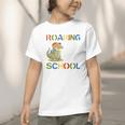 Roaring Into Preschool First Day Back To School Students Graphic Toddler T-Shirt Roaring Into Preschool First Day Back To School Students Graphic Toddler T-Shirt