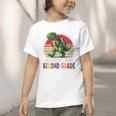 Roaring Into Second Grade T-Rex Back To School 2nd Grade Premium Tri-Blend Graphic Toddler T-Shirt Roaring Into Second Grade T-Rex Back To School 2nd Grade Premium Tri-Blend Graphic Toddler T-Shirt