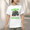 Rollin' Into 2nd Grade Monster Truck Back To School Boys Graphic Toddler T-Shirt