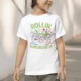 Rollin Into Kindergarten Monster Truck Back To School Graphic Toddler T-Shirt Rollin Into Kindergarten Monster Truck Back To School Graphic Toddler T-Shirt