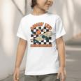 Rolling Into Kindergarten Retro Groovy Back To School Kids Graphic Toddler T-Shirt Rolling Into Kindergarten Retro Groovy Back To School Kids Graphic Toddler T-Shirt