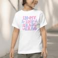 In My Second 2nd Grade Era Groovy Back To School Students Graphic Toddler T-Shirt In My Second 2nd Grade Era Groovy Back To School Students Graphic Toddler T-Shirt