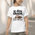 Sloth Is 4th Grade Ready For This Back To School Graphic Toddler T-Shirt
