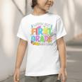Watch Out First Grade Here I Come Back To School 1st Grade Graphic Toddler T-Shirt