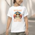 Watch Out Fourth Grade 2026 Back To School 4th Grade Boys Premium Tri-Blend Graphic Toddler T-Shirt