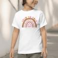 Women's Bruh We Back To School Social Worker Leopard Rainbow Graphic Toddler T-Shirt