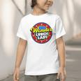 Wonder Lunch Lady Super Woman Power Superhero Back To School Graphic Toddler T-Shirt