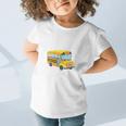 2nd Birthday School Bus Kids Back To School Themes Party Graphic Toddler T-Shirt 2nd Birthday School Bus Kids Back To School Themes Party Graphic Toddler T-Shirt