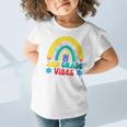 2nd Grade Vibes Back To School Rainbow Second Grade Graphic Toddler T-Shirt 2nd Grade Vibes Back To School Rainbow Second Grade Graphic Toddler T-Shirt