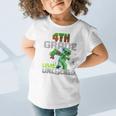 4th Grade Level Unlocked Back To School Pixel Game Graphic Toddler T-Shirt