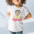 6th Grade Squad Back To School Owl & Pencil Graphic Toddler T-Shirt