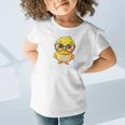Back To School Chick With Brains Smart Intelligent Girls Graphic Toddler T-Shirt Back To School Chick With Brains Smart Intelligent Girls Graphic Toddler T-Shirt