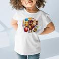 Back To School Ram Boys Girls Student Kids Lover Farmer Cute Graphic Toddler T-Shirt