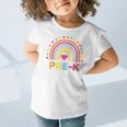 Back To School Shirt Rainbow Happy First Day Of Pre-K Graphic Toddler T-Shirt Back To School Shirt Rainbow Happy First Day Of Pre-K Graphic Toddler T-Shirt