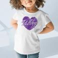 Bulldogs Heart Back To School Spirit P Graphic Toddler T-Shirt