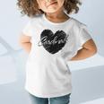 Cardinals Heart Back To School Spirit Graphic Toddler T-Shirt