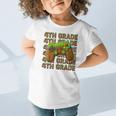 First Day Of 4th Grade Level Begins Back To School Girl Boy Graphic Toddler T-Shirt First Day Of 4th Grade Level Begins Back To School Girl Boy Graphic Toddler T-Shirt
