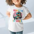 First Day Back To School 1st Grade Boys Football Dinosaur Graphic Toddler T-Shirt