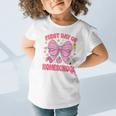First Day Of Homeschool Coquette Back To School Girls Graphic Toddler T-Shirt First Day Of Homeschool Coquette Back To School Girls Graphic Toddler T-Shirt