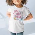 First Grade Back To School Girls Kids Coquette Bows Retro Graphic Toddler T-Shirt