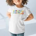 Fitness Instructor Tie Dye Back To School For Women For Work Graphic Toddler T-Shirt