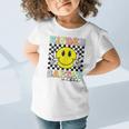 Girls Kindergarten Vibes Smile Face Back To School Kinder Graphic Toddler T-Shirt