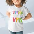 Goodbye Summer Hello VPK First Day Of VPK Back To School Graphic Toddler T-Shirt