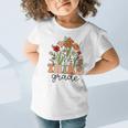 Groovy Third Grade Wildflowers Back To School 3rd Grade Graphic Toddler T-Shirt
