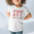 Happy Back To School 1st Day Toddler Girl Boho Coquette Bows Graphic Toddler T-Shirt Happy Back To School 1st Day Toddler Girl Boho Coquette Bows Graphic Toddler T-Shirt