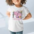 Hello Fourth 4th Grade Leopard Tie Dye Girl Back To School Graphic Toddler T-Shirt