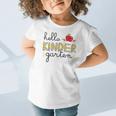 Hello Kindergarten Back To School Cute First Day Kids School Graphic Toddler T-Shirt Hello Kindergarten Back To School Cute First Day Kids School Graphic Toddler T-Shirt