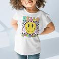 Hello Kindergarten Smile Face Back To School Girl Kid Graphic Toddler T-Shirt Hello Kindergarten Smile Face Back To School Girl Kid Graphic Toddler T-Shirt