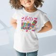 Hello Second Grade Colorful Pencil Tie Dye Back To School Graphic Toddler T-Shirt Hello Second Grade Colorful Pencil Tie Dye Back To School Graphic Toddler T-Shirt