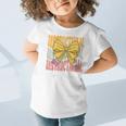 Instructional Assistant Groovy Coquette Bow Back To School Graphic Toddler T-Shirt