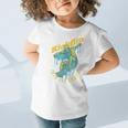 Kickflip Into 4th Grade Skateboard Lover Back To School Graphic Toddler T-Shirt