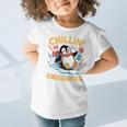Kids Chillin In Kindergarten Penguin Student Back To School Boys Graphic Toddler T-Shirt Kids Chillin In Kindergarten Penguin Student Back To School Boys Graphic Toddler T-Shirt